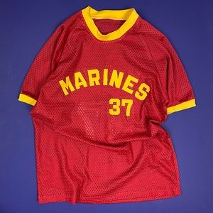 Vintage Marines Baseball Jersey